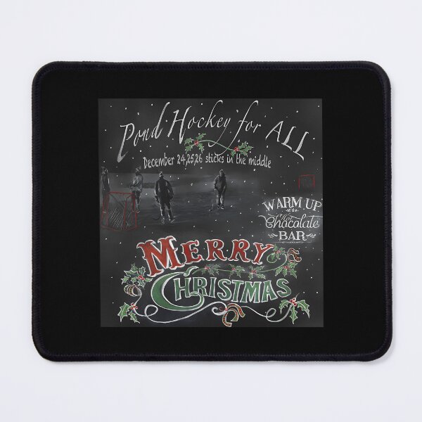Item preview,  Christmas Pond Hockey designed and sold by abe-lingram.