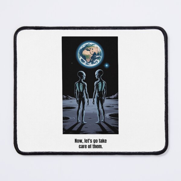 Item preview, Two Aliens on the Moon – Now Let’s Take Care of Them. designed and sold by AndrewYoko.