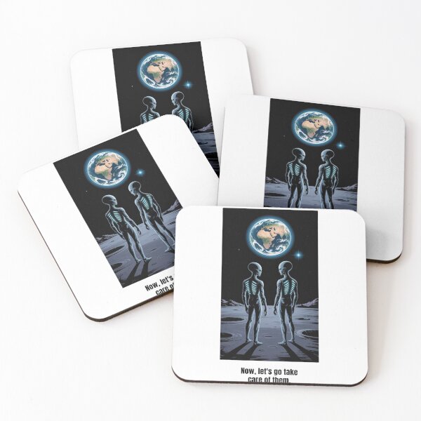 Item preview, Two Aliens on the Moon – Now Let’s Take Care of Them. designed and sold by AndrewYoko.