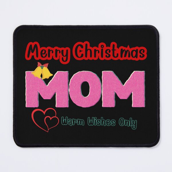 Item preview, Merry Christmas Mom – Watercolor Cozy Festive T-shirt Design designed and sold by Sukree.m.