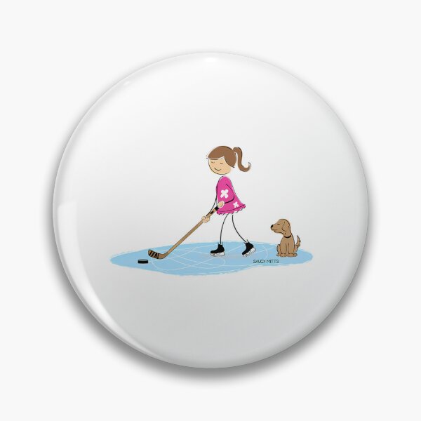Item preview,  Hockey Girl Cartoon designed and sold by abe-lingram.