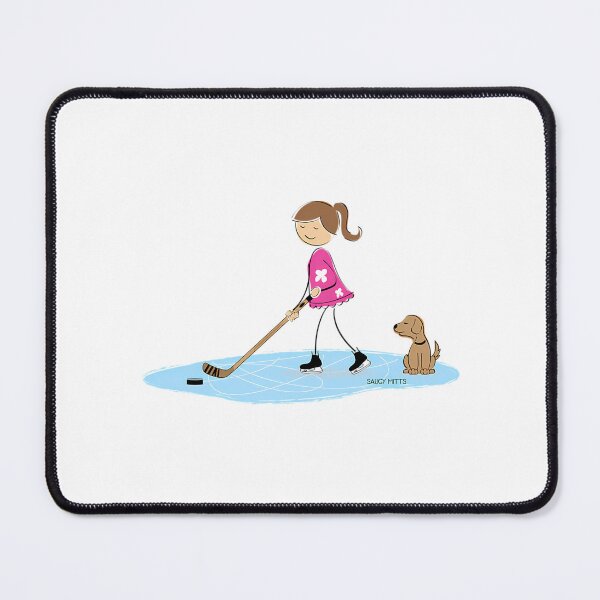 Item preview, Hockey Girl Cartoon designed and sold by abe-lingram.