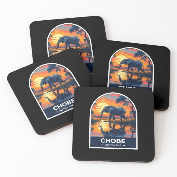 Item preview, Chobe National Park - Botswana Sticker designed and sold by TulipaGraphics.