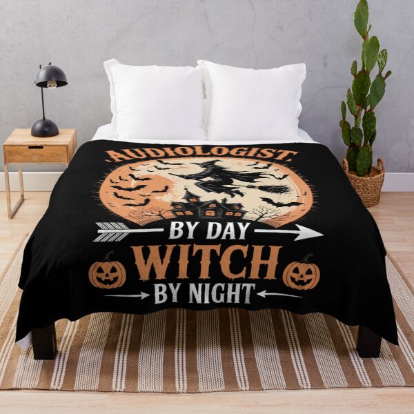 Item preview, Audiologist By Day Witch By Night Halloween Witch Broom Moon designed and sold by TrinaEspinoza.