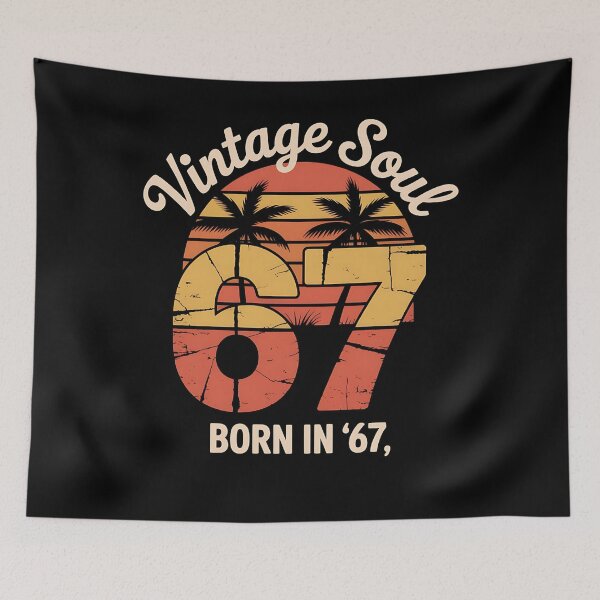 Item preview, number 67 - vintage 67 - retro 67 - lucky 67 - born in 1967 - since 67 - highway 67 - rule 67 - 67 years old - milestone 67 - anniversary 67 - vintage number - retro typography - minimalist number designed and sold by JansenGS.