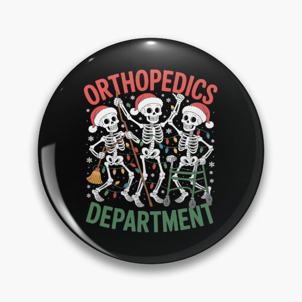 Item preview, Orthopedics Department Christmas Skeleton Ortho Nurse Xmas designed and sold by AmparoBoyle.
