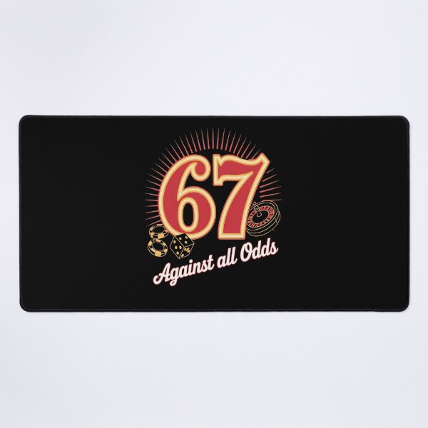 Item preview, number 67 - vintage 67 - retro 67 - lucky 67 - born in 1967 - since 67 - highway 67 - rule 67 - 67 years old - milestone 67 - anniversary 67 - vintage number - retro typography - minimalist number designed and sold by JansenGS.