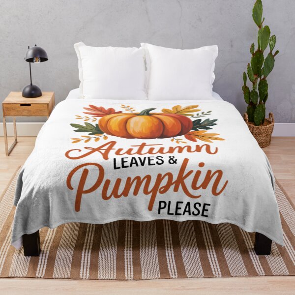 Item preview, Autumn Leaves & Pumpkins Please Shirt Fall Season designed and sold by TrinaEspinoza.