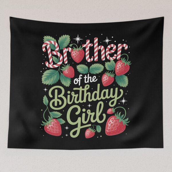 Item preview, Brother Of The Birthday Girl Strawberry B-day Party designed and sold by Bandikonsalez.