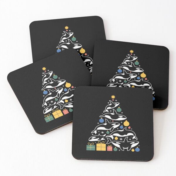 Item preview, Orca Whale and Christmas Tree Orca Christmas designed and sold by RayArmstrong.
