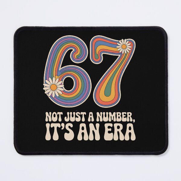 Item preview, number 67 - vintage 67 - retro 67 - lucky 67 - born in 1967 - since 67 - highway 67 - rule 67 - 67 years old - milestone 67 - anniversary 67 - vintage number - retro typography - minimalist number designed and sold by JansenGS.