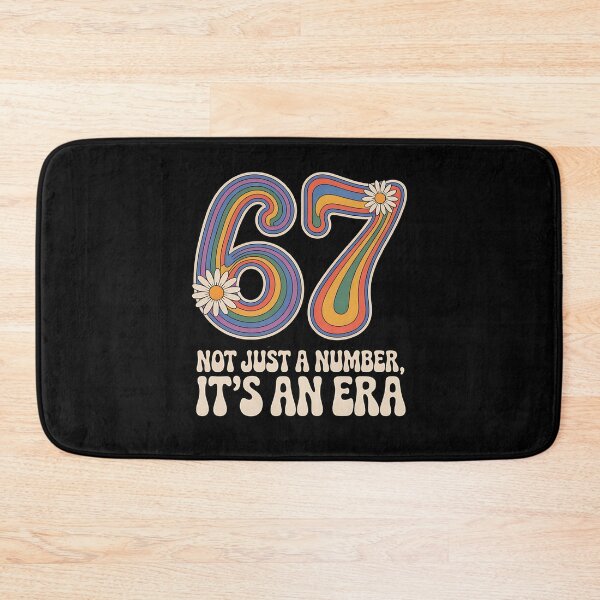 Item preview, number 67 - vintage 67 - retro 67 - lucky 67 - born in 1967 - since 67 - highway 67 - rule 67 - 67 years old - milestone 67 - anniversary 67 - vintage number - retro typography - minimalist number designed and sold by JansenGS.