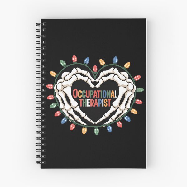 Item preview, OT Occupational Therapy Skeleton Hand Heart Christmas Light designed and sold by HaileyRobel.