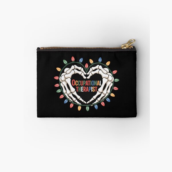 Item preview, OT Occupational Therapy Skeleton Hand Heart Christmas Light designed and sold by HaileyRobel.
