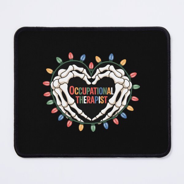 Item preview, OT Occupational Therapy Skeleton Hand Heart Christmas Light designed and sold by HaileyRobel.