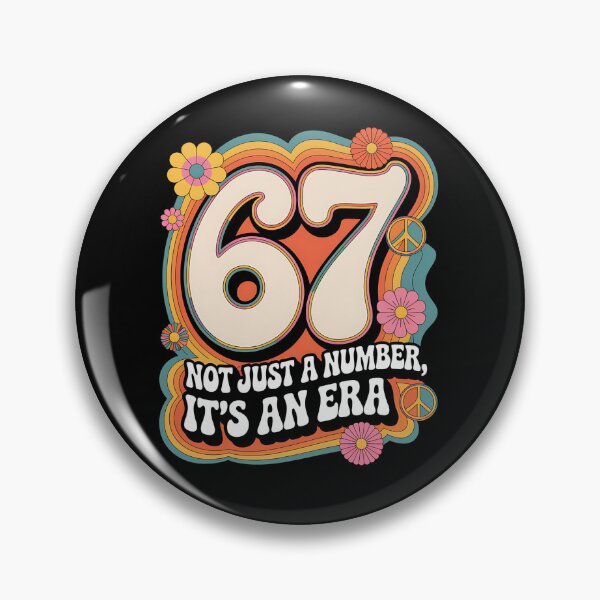 Item preview, number 67 - vintage 67 - retro 67 - lucky 67 - born in 1967 - since 67 - highway 67 - rule 67 - 67 years old - milestone 67 - anniversary 67 - vintage number - retro typography - minimalist number designed and sold by JansenGS.