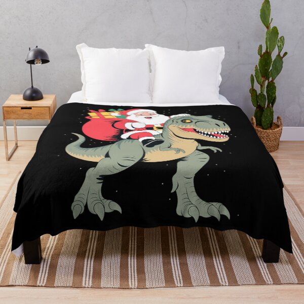 Item preview, Dinosaur T rex Christmas Santa Xmas Squad designed and sold by Bandikonsalez.
