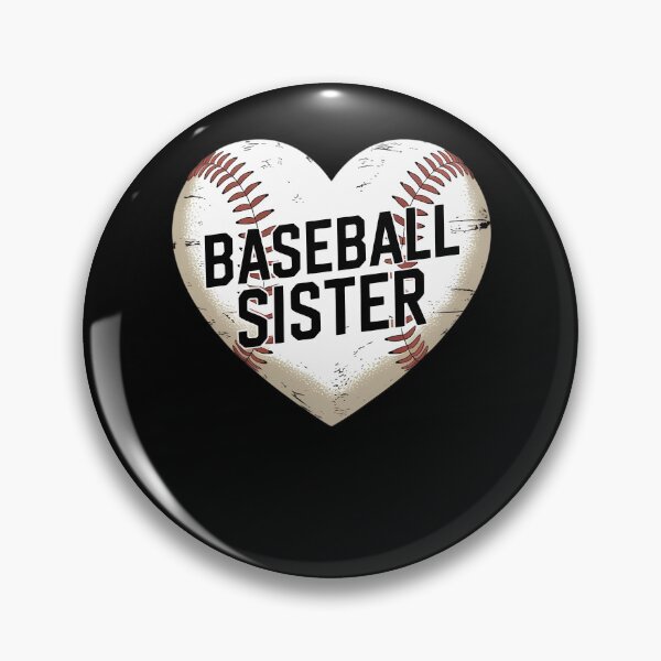 Item preview, Baseball Sister Retro Heart Baseball Sister Mother's Day designed and sold by TrinaEspinoza.