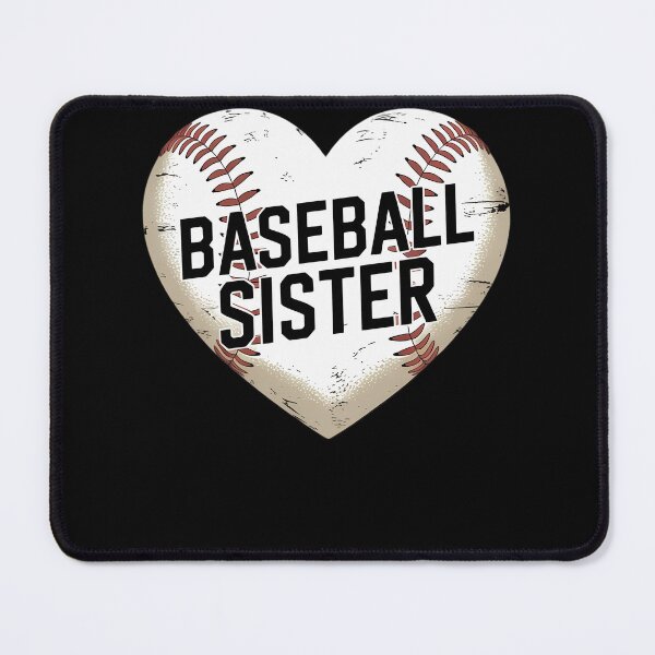 Item preview, Baseball Sister Retro Heart Baseball Sister Mother's Day designed and sold by TrinaEspinoza.
