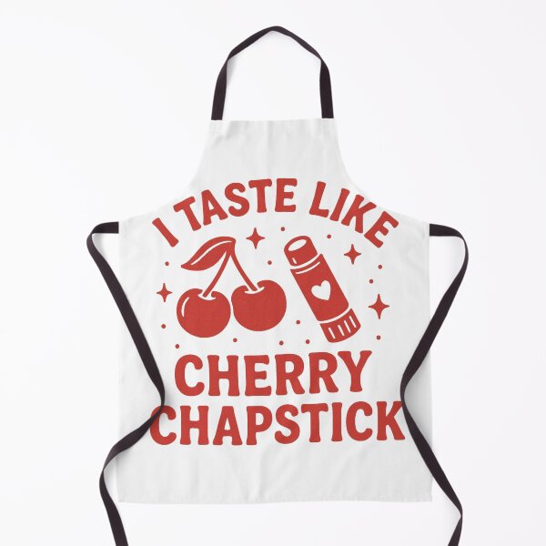 Item preview, “I Taste Like Cherry Chapstick” Retro Cherry Red Design designed and sold by Pokah79.