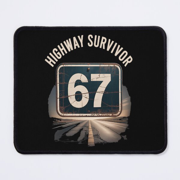 Item preview, number 67 - vintage 67 - retro 67 - lucky 67 - born in 1967 - since 67 - highway 67 - rule 67 - 67 years old - milestone 67 - anniversary 67 - vintage number - retro typography - minimalist number designed and sold by JansenGS.