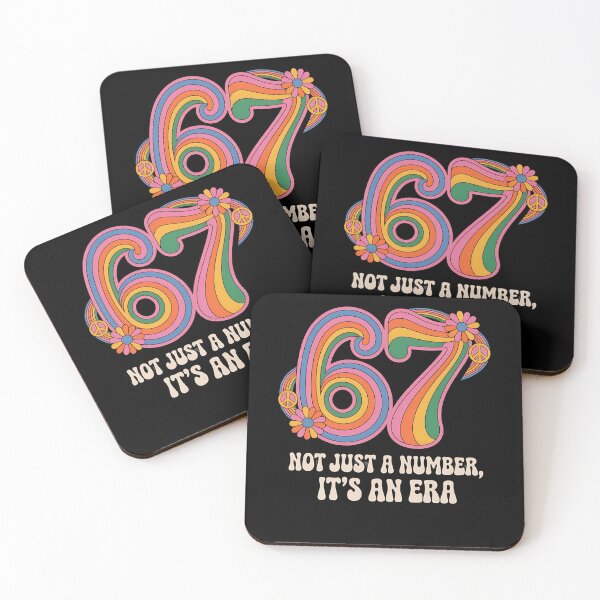 Item preview, number 67 - vintage 67 - retro 67 - lucky 67 - born in 1967 - since 67 - highway 67 - rule 67 - 67 years old - milestone 67 - anniversary 67 - vintage number - retro typography - minimalist number designed and sold by JansenGS.