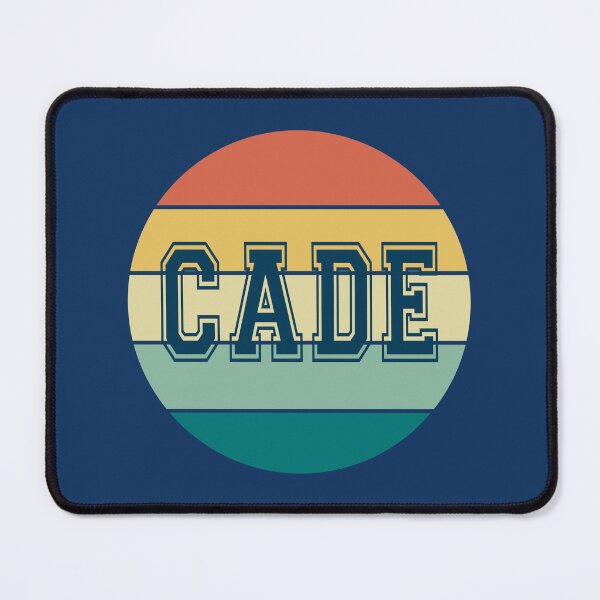 Item preview, Cade Name Retro Circle designed and sold by Jeallan Designs.