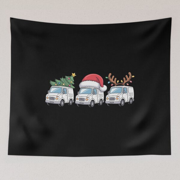 Item preview, Most Office Truck Christmas Postal Worker Xmas Mail Truck designed and sold by DrewLeuschke.