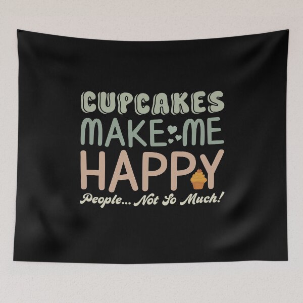Item preview, Cupcake Happiness T Shirt designed and sold by SeasonXpress.