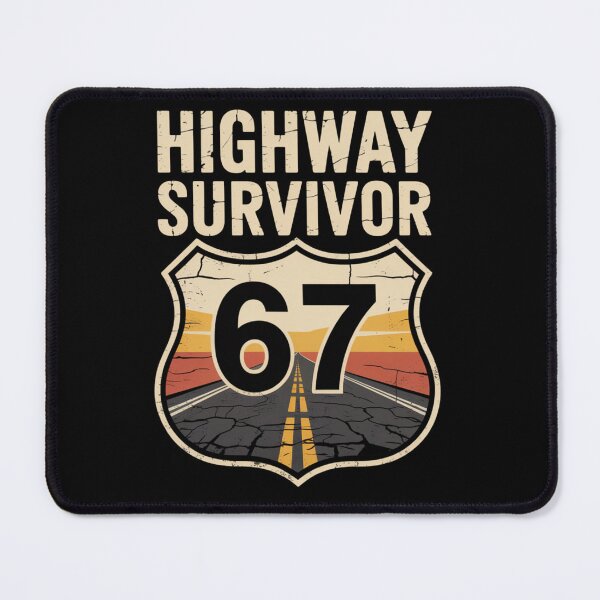 Item preview, number 67 - vintage 67 - retro 67 - lucky 67 - born in 1967 - since 67 - highway 67 - rule 67 - 67 years old - milestone 67 - anniversary 67 - vintage number - retro typography - minimalist number designed and sold by JansenGS.