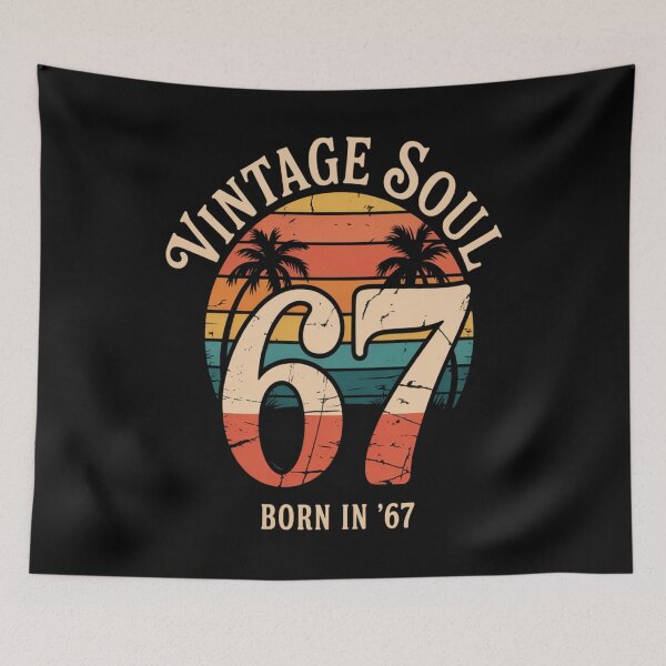 Item preview, number 67 - vintage 67 - retro 67 - lucky 67 - born in 1967 - since 67 - highway 67 - rule 67 - 67 years old - milestone 67 - anniversary 67 - vintage number - retro typography - minimalist number designed and sold by JansenGS.