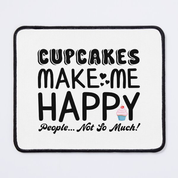 Item preview, Cupcake Happiness Sticker designed and sold by SeasonXpress.