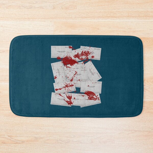 Item preview, american psycho - patrick bateman - business car - blood  designed and sold by jasminetyncal.