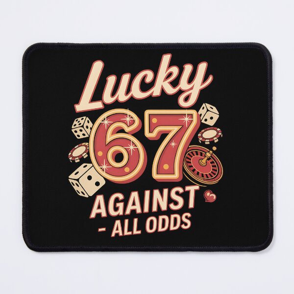 Item preview, number 67 - vintage 67 - retro 67 - lucky 67 - born in 1967 - since 67 - highway 67 - rule 67 - 67 years old - milestone 67 - anniversary 67 - vintage number - retro typography - minimalist number designed and sold by JansenGS.