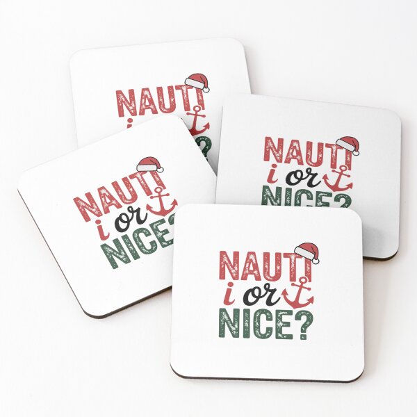 Item preview, Nauti Or Nice Santa Funny Christmas In July designed and sold by MinaReinger.
