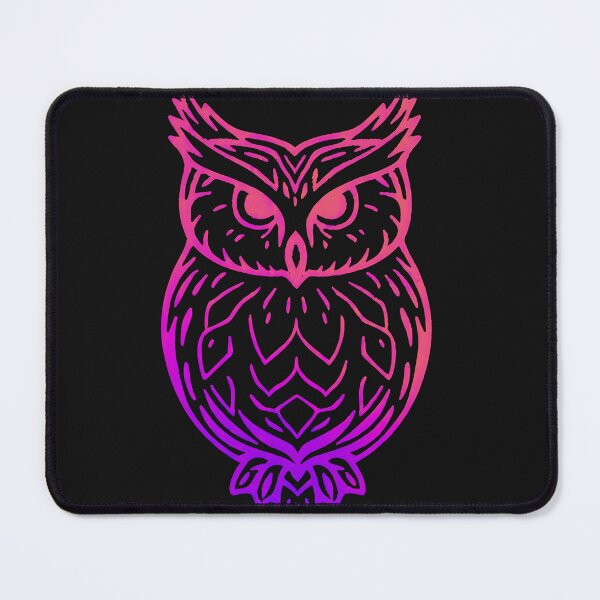 Item preview, Original Pink Outline of Owl Jolson designed and sold by SweetRossel.