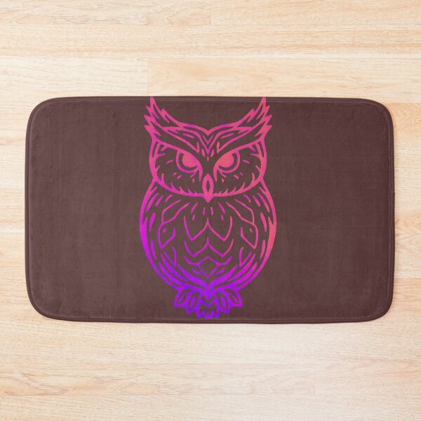 Item preview, Original Pink Outline of Owl Jolson designed and sold by SweetRossel.