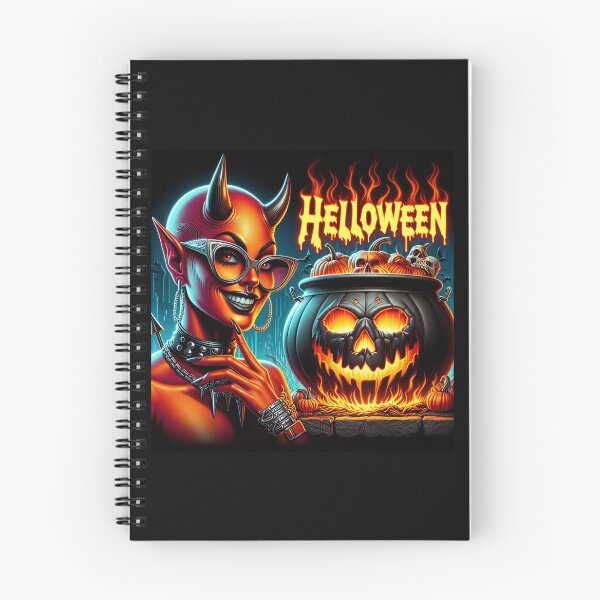 Item preview, Neon Deviless Halloween Gothic Blaze designed and sold by Voodoo Store Paranormal Collections.