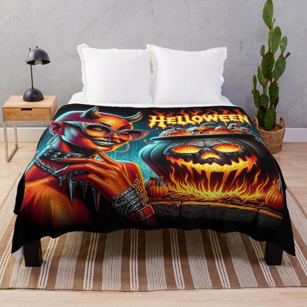 Item preview, Neon Deviless Halloween Gothic Blaze designed and sold by Voodoo Store Paranormal Collections.