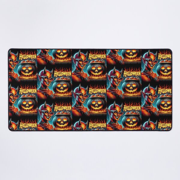 Item preview, Neon Deviless Halloween Gothic Blaze designed and sold by Voodoo Store Paranormal Collections.