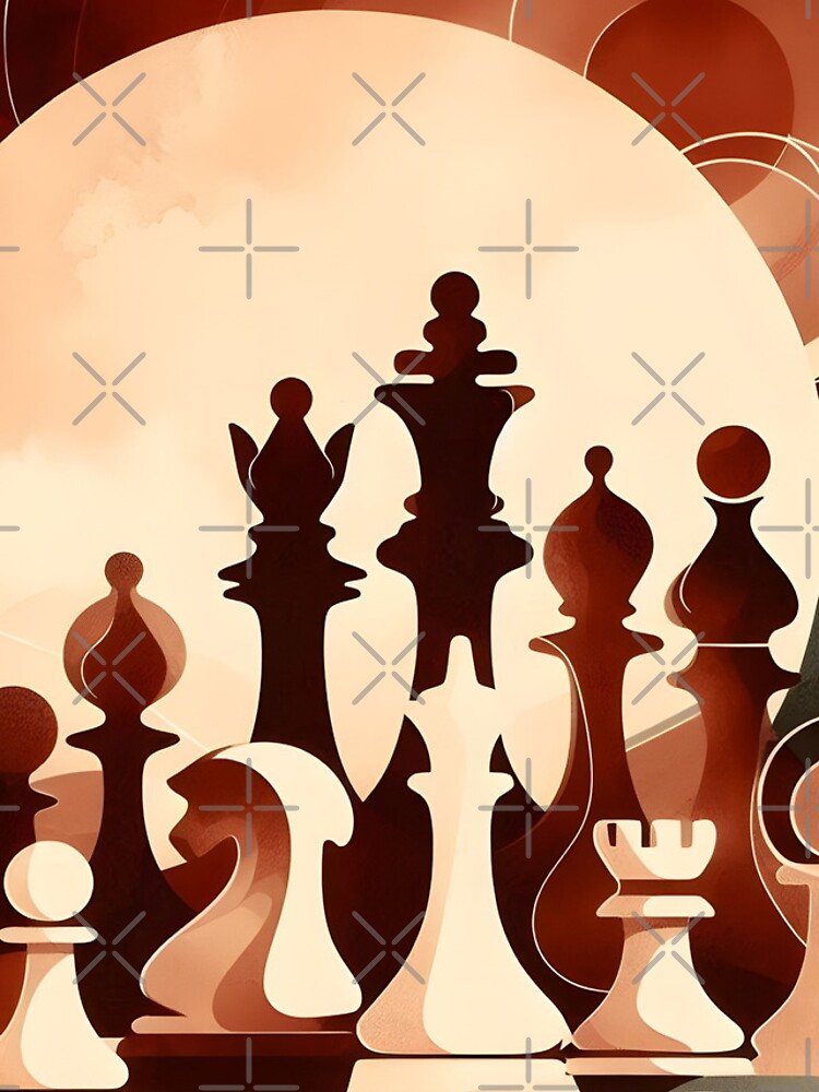 Thumbnail 4 of 4, iPhone Case, Chess Abstract Pieces designed and sold by GraphicsClub.