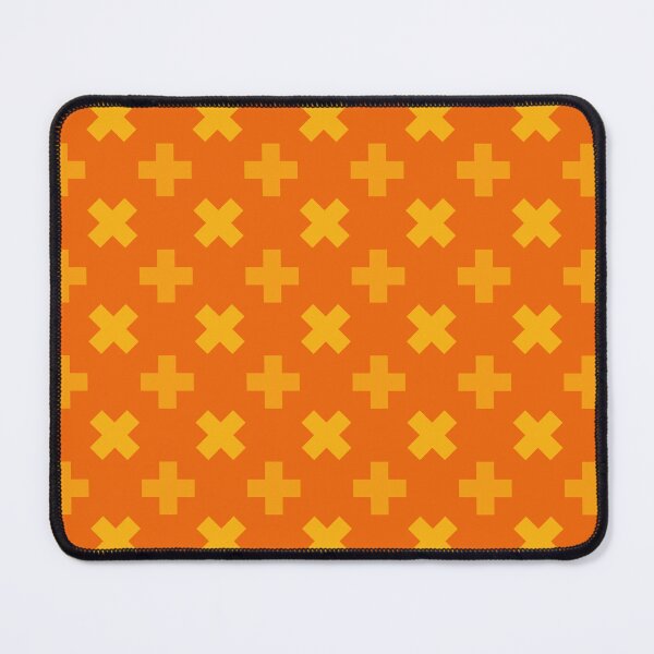 Item preview, Geometric Pattern: Lucile: Tangerine designed and sold by Red Wolf.