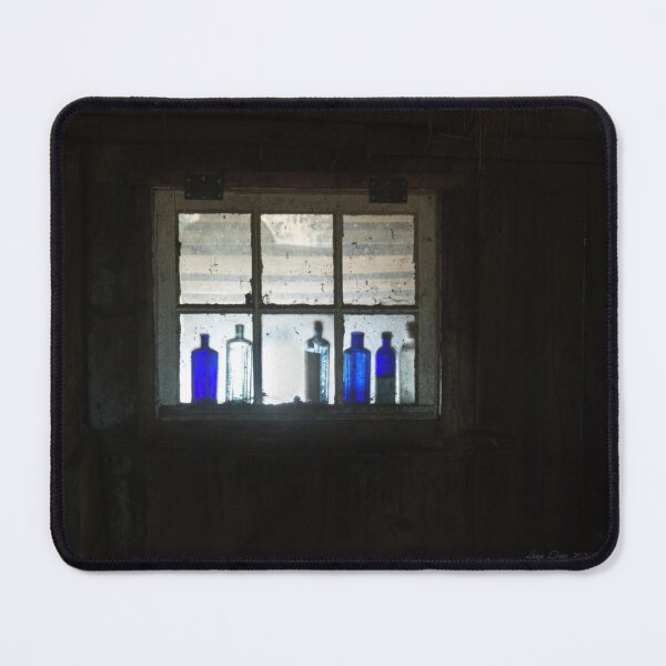 Item preview, Old bottles in the barn window designed and sold by barefootliam.