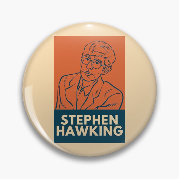Item preview, Stephen Hawking Line Art | Inspirational Science Poster designed and sold by Anniko Art Studio.