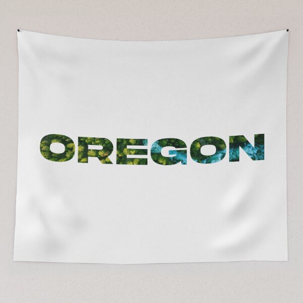 Item preview, Oregon forest and river graphic  designed and sold by GingerLabz.
