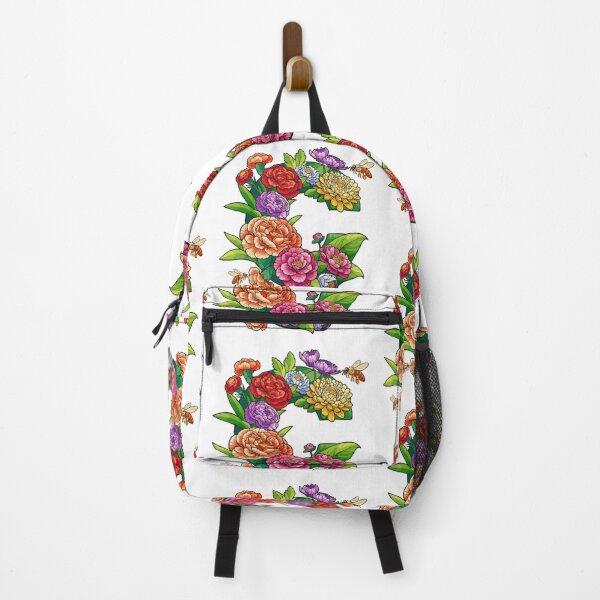 Item preview, Floral Letter C with Bees designed and sold by HSE1.