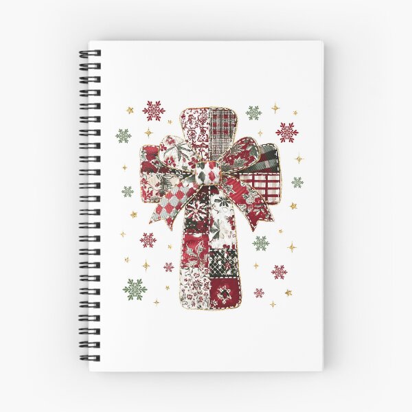 Item preview, Trendy Patchwork Christmas Cross designed and sold by Verbutler.