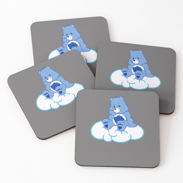 Item preview, GRUMPY-BEAR-POUTING-ON-CLOUD-T-SHIRT designed and sold by AaErium.