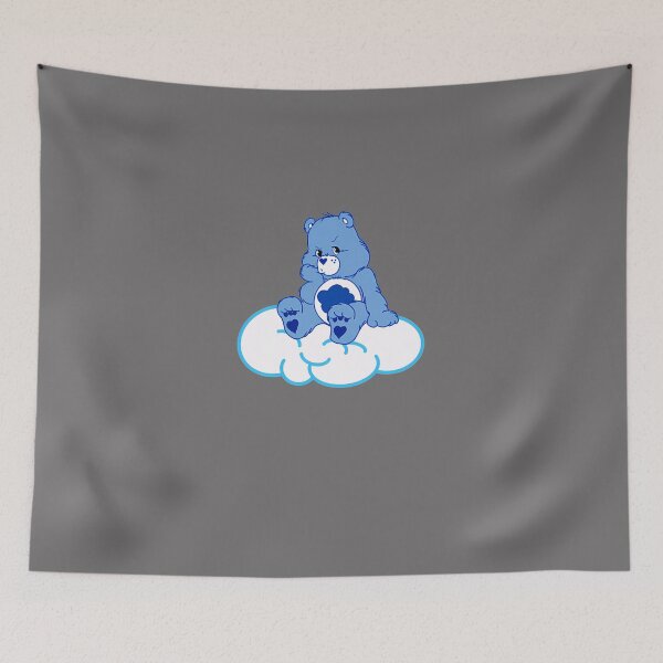 Item preview, GRUMPY-BEAR-POUTING-ON-CLOUD-T-SHIRT designed and sold by AaErium.