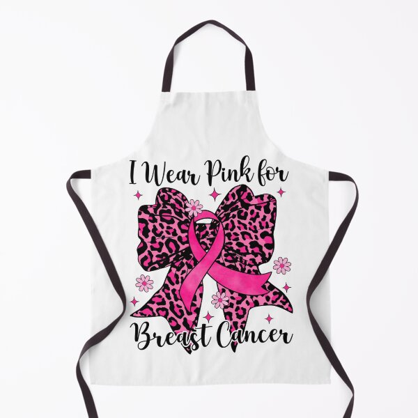 Item preview, Leopard Bow I Wear Pink For Breast Cancer Awareness designed and sold by AnitaBice.